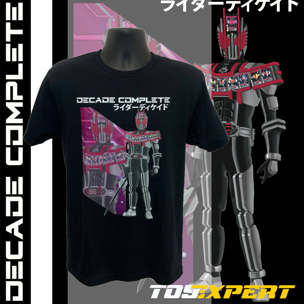 T-SHIRT KAMEN RIDER | DECADE COMPLETE (EXCLUSIVE) | Shopee Singapore