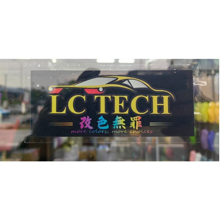 LC TECH STICKET 7cm x 14cm | Shopee Singapore