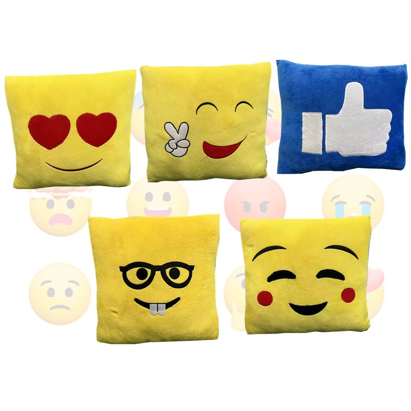 Emoji pillow Emoji smiley soft toys Stuffed Toy cute bantal emoji