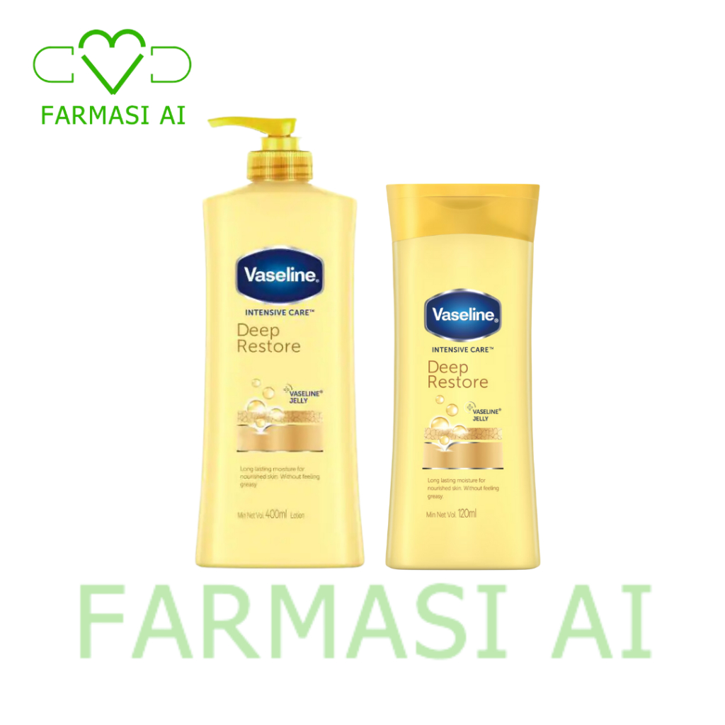 Vaseline Intensive Care Lotion Deep Restore (120ml/400ml) (Expiry Date