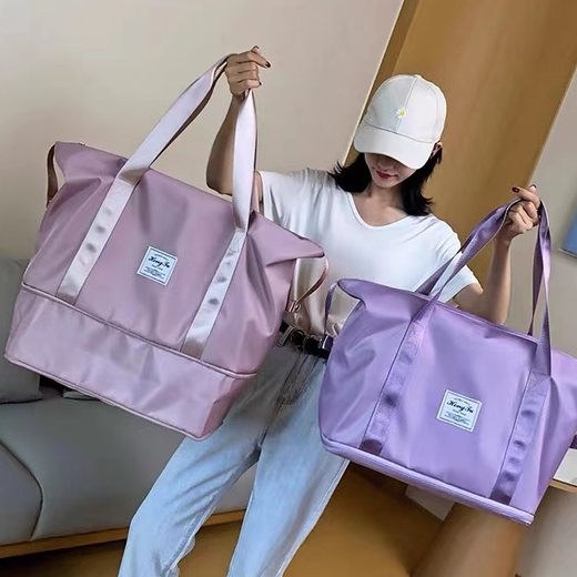Duffle Bag Gym Bag Travel Bag beg besar Big Capacity Tote bag women ...