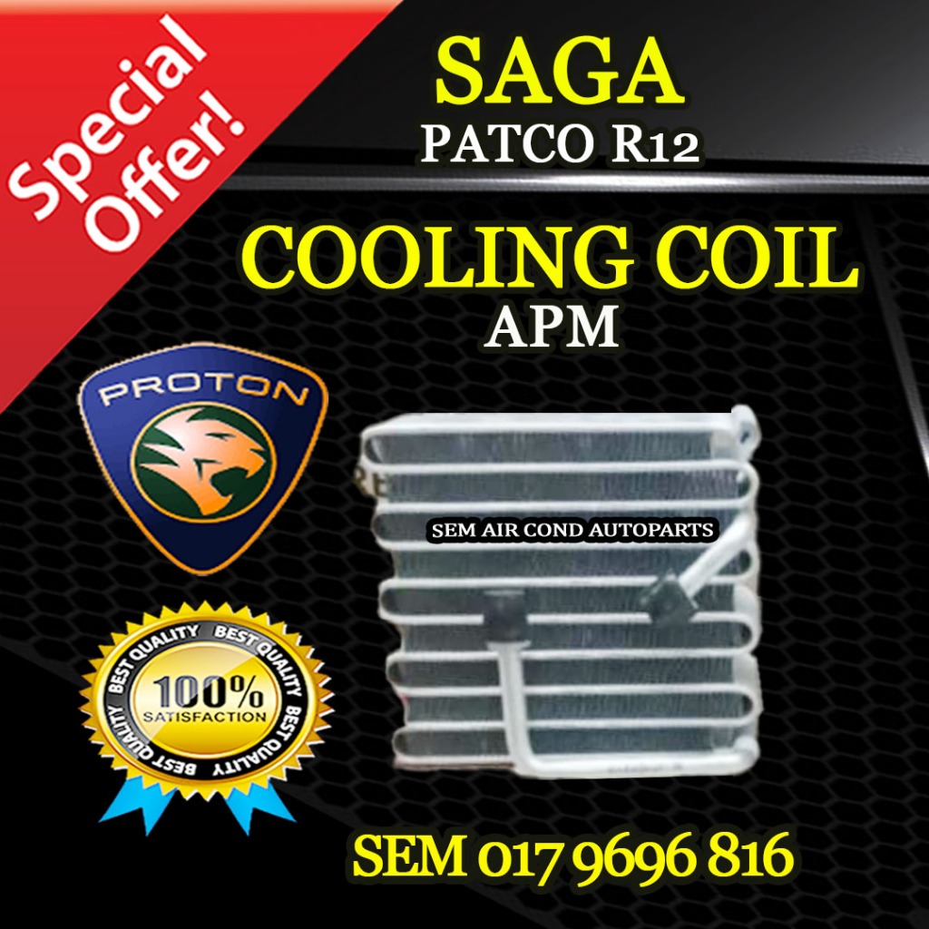 PROTON SAGA PATCO R12 APM COOLING COIL/ EVAPORATOR (CAR AIRCOND SYSTEM ...
