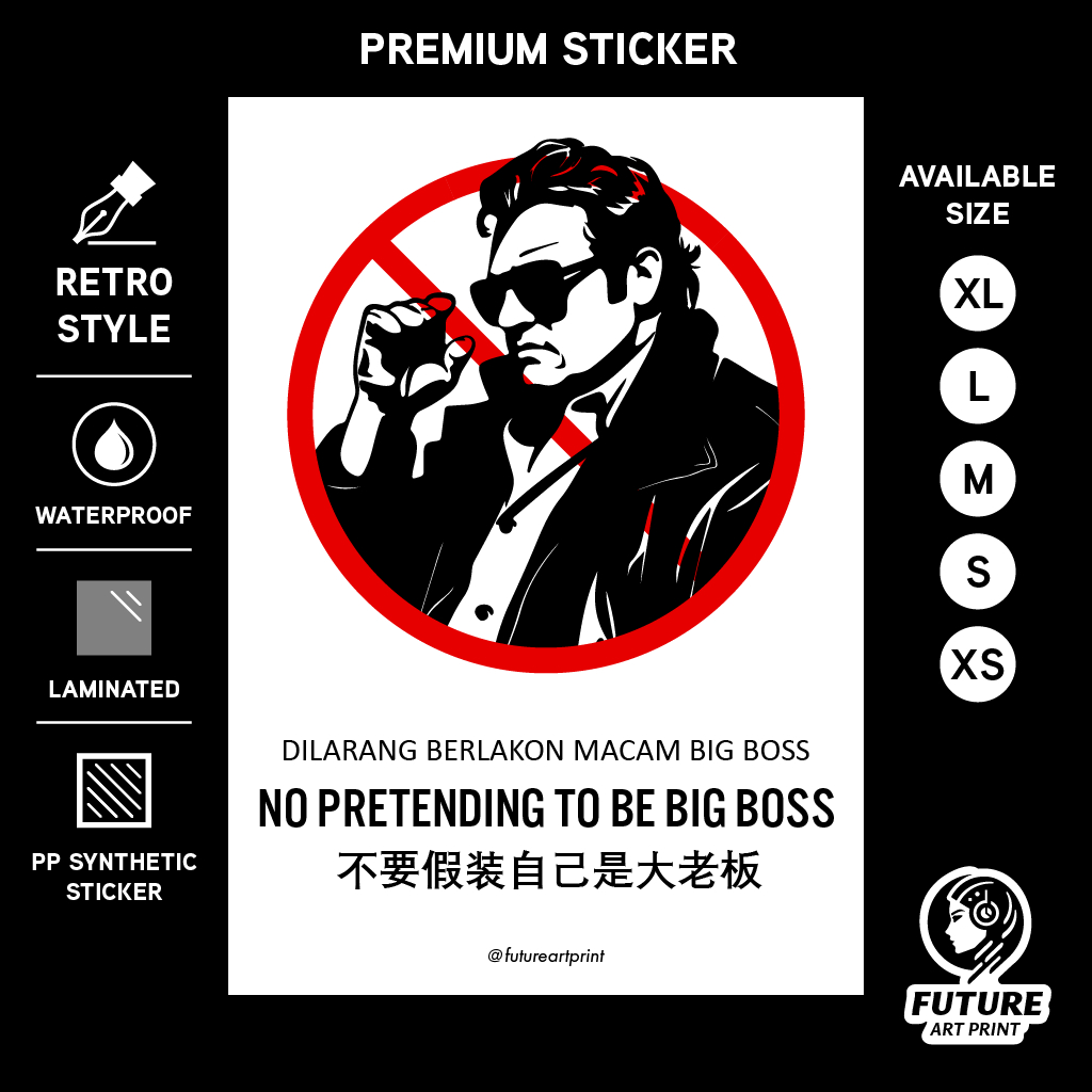 No Pretending To Be Big Dilarang Berlakon Macam Big Boss