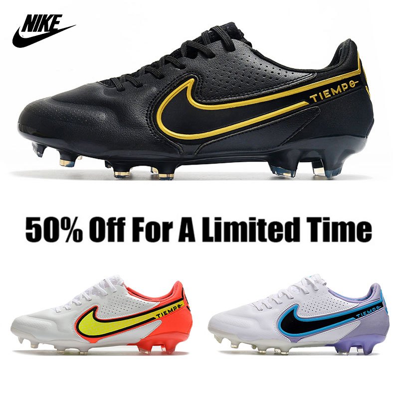 White nike tiempo hot sale soccer cleats