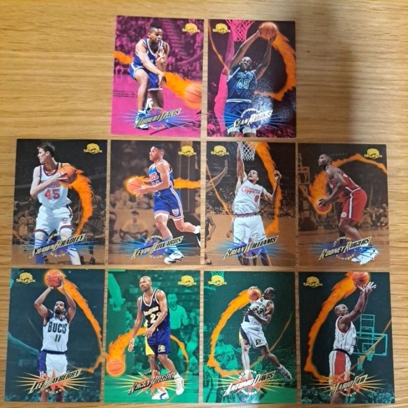 [10 Pieces] 1996 NBA SkyBox Basketball Collection Cards | Shopee Singapore
