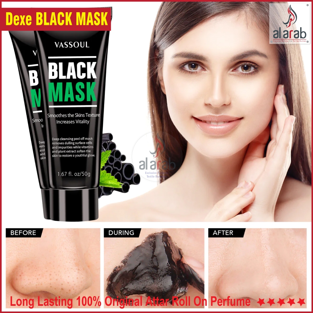 Dexe Black Facial Mask 120g Make Up Facial Mask Korea Make Up 