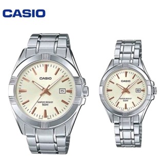 Casio couple store watch price list