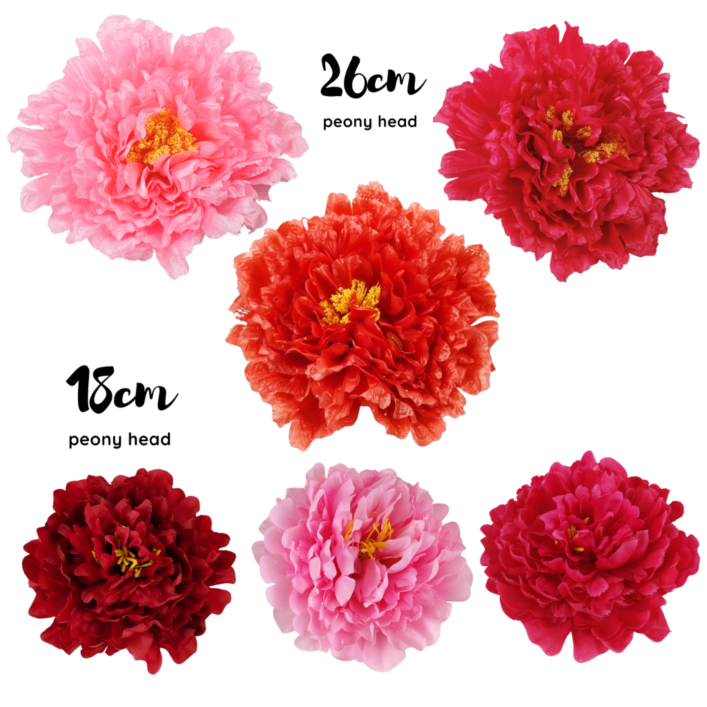 Artificial Peony Flower / 富貴花 / CNY 2025 / 牡丹花 / Mutan Flower / 2025 新年
