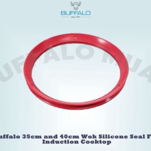 Buffalo 35cm and 40cm Wok Silicone Seal For Induction Cooktop Induction ...