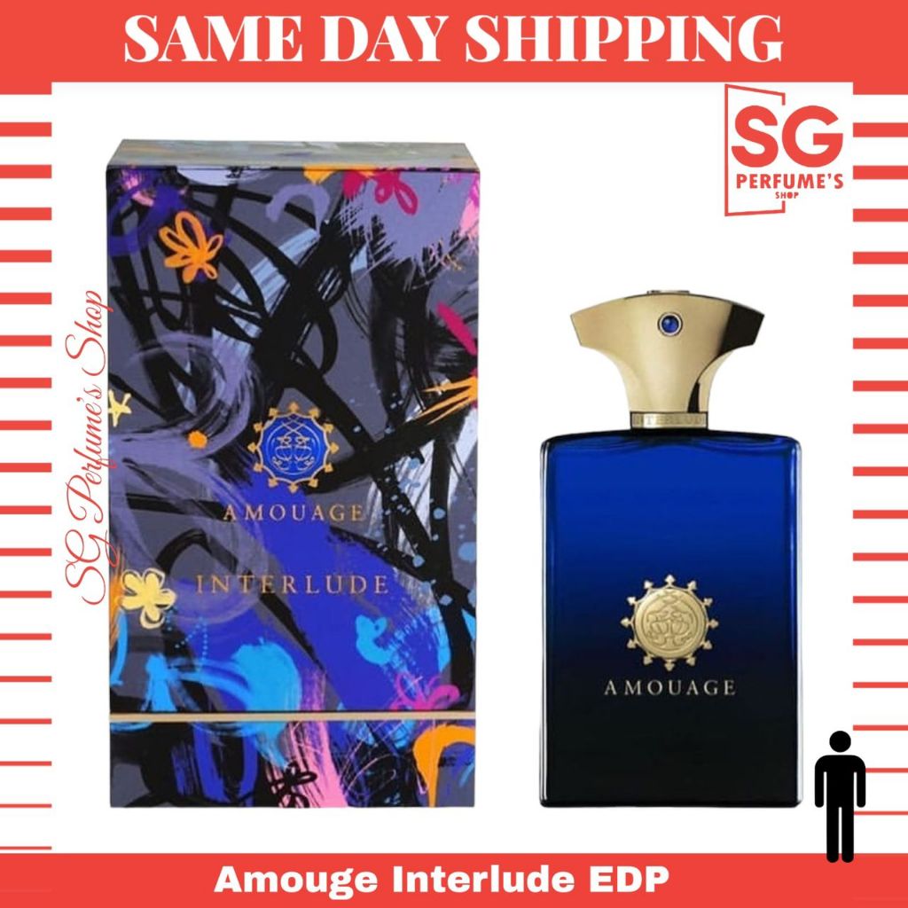 Amouage interlude EDP Men 100ml For Men Postage within 24 Hours