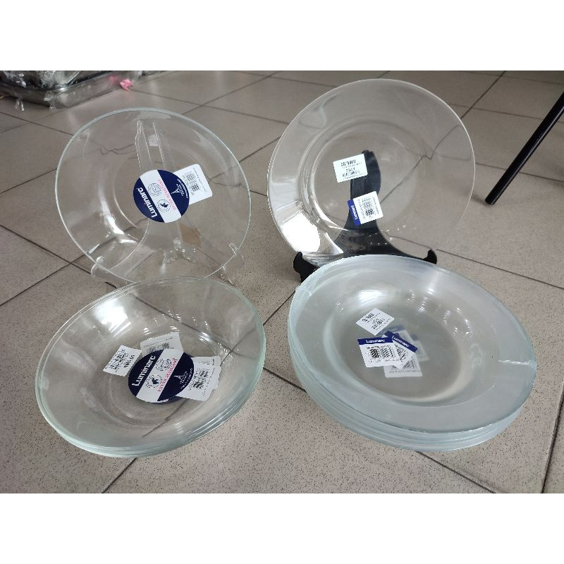 Luminarc glass plates best sale