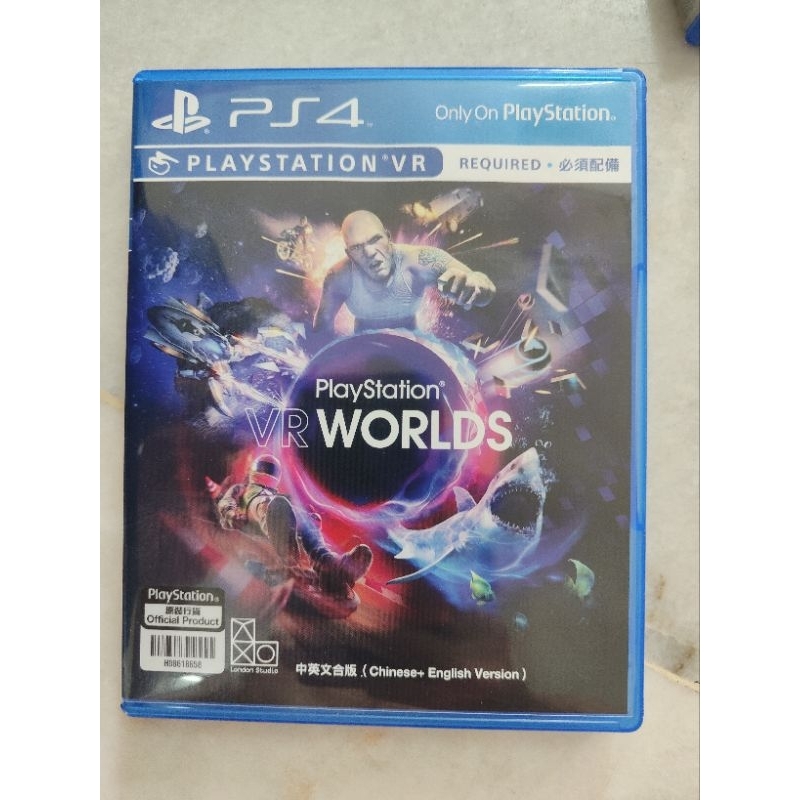 VR worlds psvr game ps4 used game | Shopee Singapore