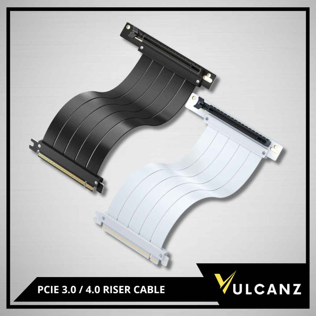 PCI EXPRESS 16X FLEXIBLE CABLE RISER CARD EXTENSION PORT ADAPTER ...