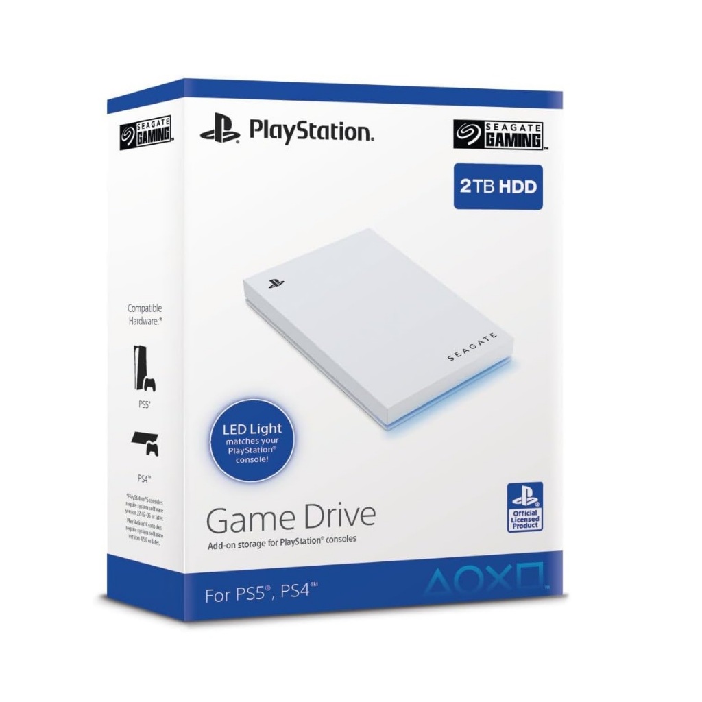 SEAGATE EXT HDD GAME DRIVE FOR PS4, PS5 HARD DRIVE HARD DISK V