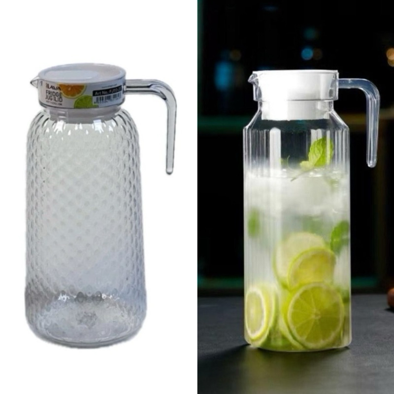 LAVA Transparent Drinking Plastic PC Serving Jug / Cold & Warm Water ...