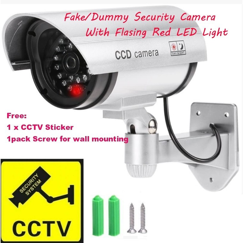 Outdoor Indoor Fake Dummy Imitation CCTV Security Camera with IR ...