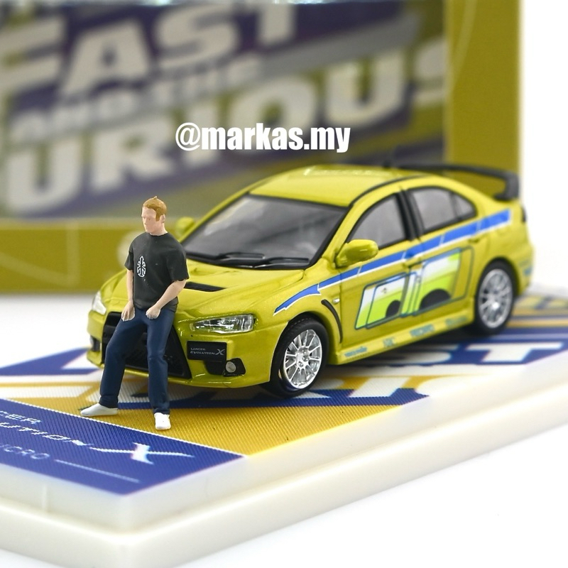 TIME MICRO 1/64 MITSUBISHI LANCER EVOLUTION X ECLIPSE THE FAST ...