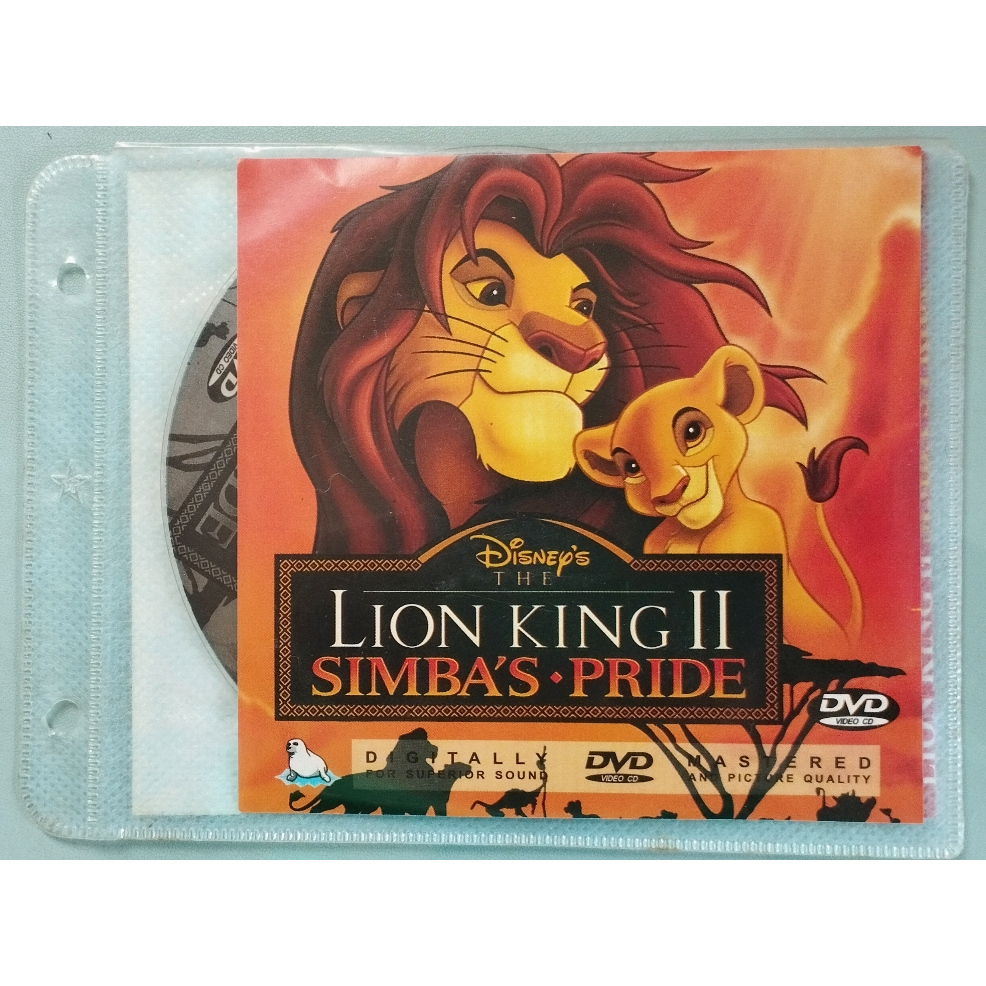 The Lion King 2 Disney Movie VCD