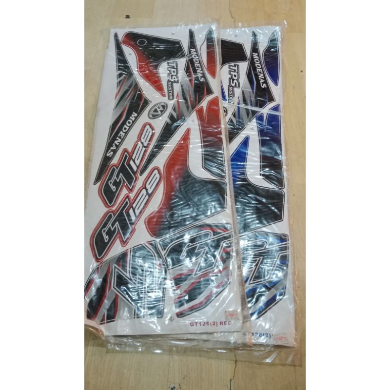 Modenas Gt128 (2) Body Sticker set | Shopee Singapore