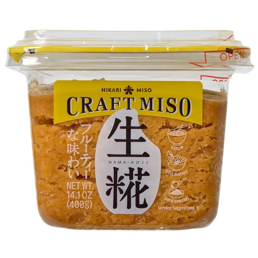 Hikari Craft Miso Nama Koji 400g //Vegan // Gluten Free // 日本 生糀味噌 ...