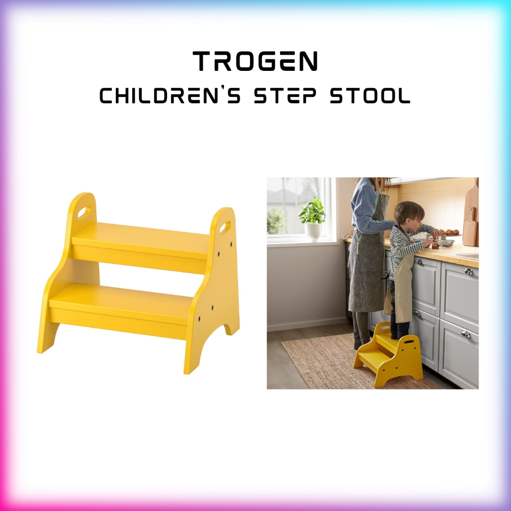 Ikea trogen child's step stool hotsell