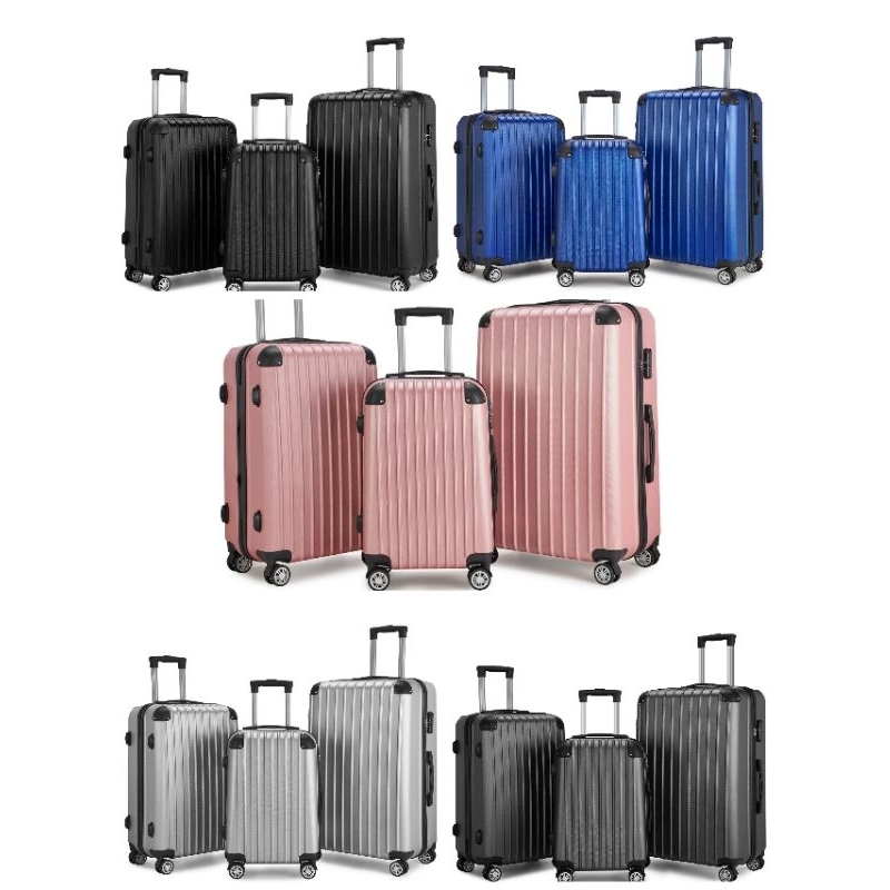 3 in cheap 1 luggage set