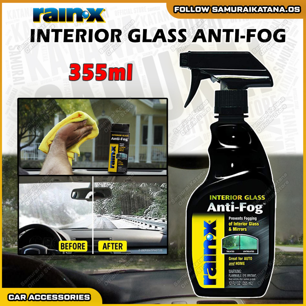 RainX / Rain X / RainX / Rain X Car Interior Glass AntiFog Trigger
