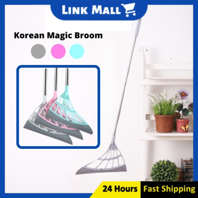 LINK Magic Broom Dry & Wet Floor Multipurpose Magic Penyapu Sweeper Mop ...