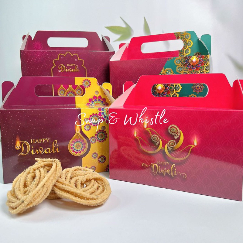 [NEW] 2024 Happy Deepavali Box Diwali Box Kotak Kuih Raya Packaging Bag ...