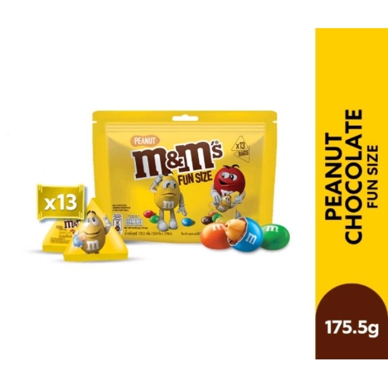 M&M 'S FUN SIZE CHOCOLATE/PEANUT/CRISPY 144G-175.5G