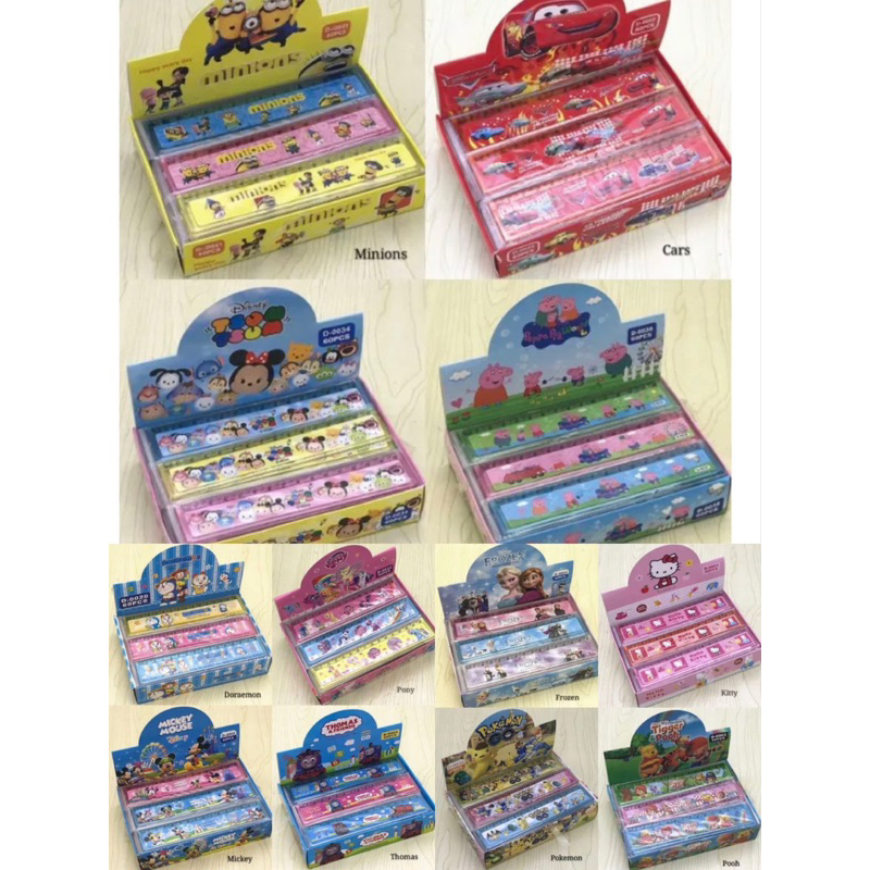 Fancy Cartoon Ruler 15cm (10PCS) | Shopee Singapore