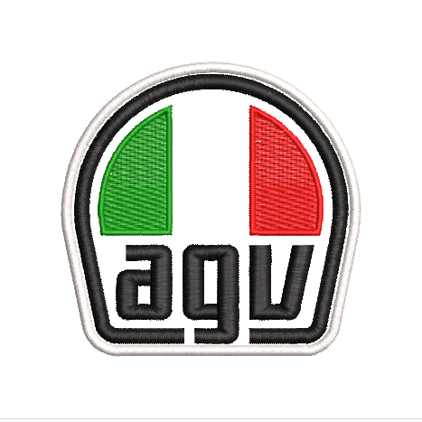 Embroidery Patch AGV Motorsport | Shopee Singapore