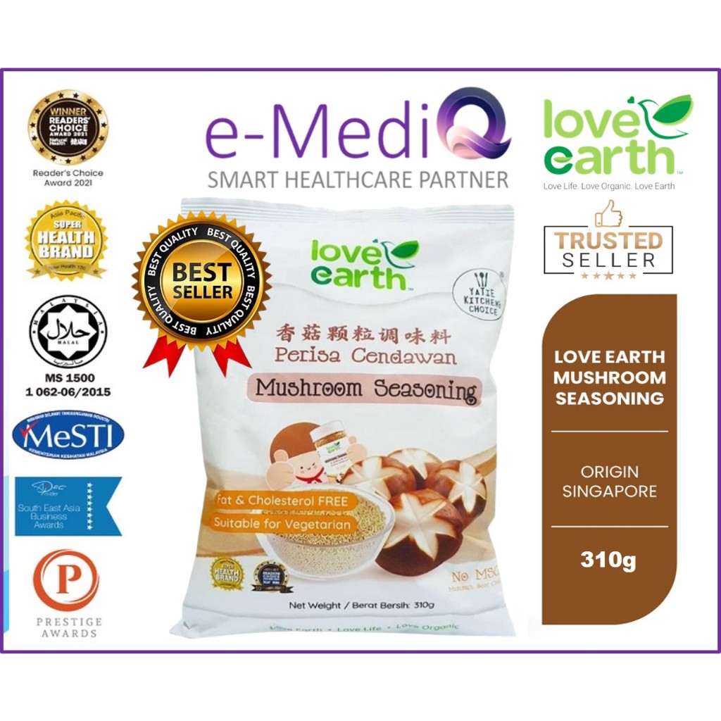 Love Earth Mushroom Seasoning/ Perasa Cendawan (100 Natural) Value