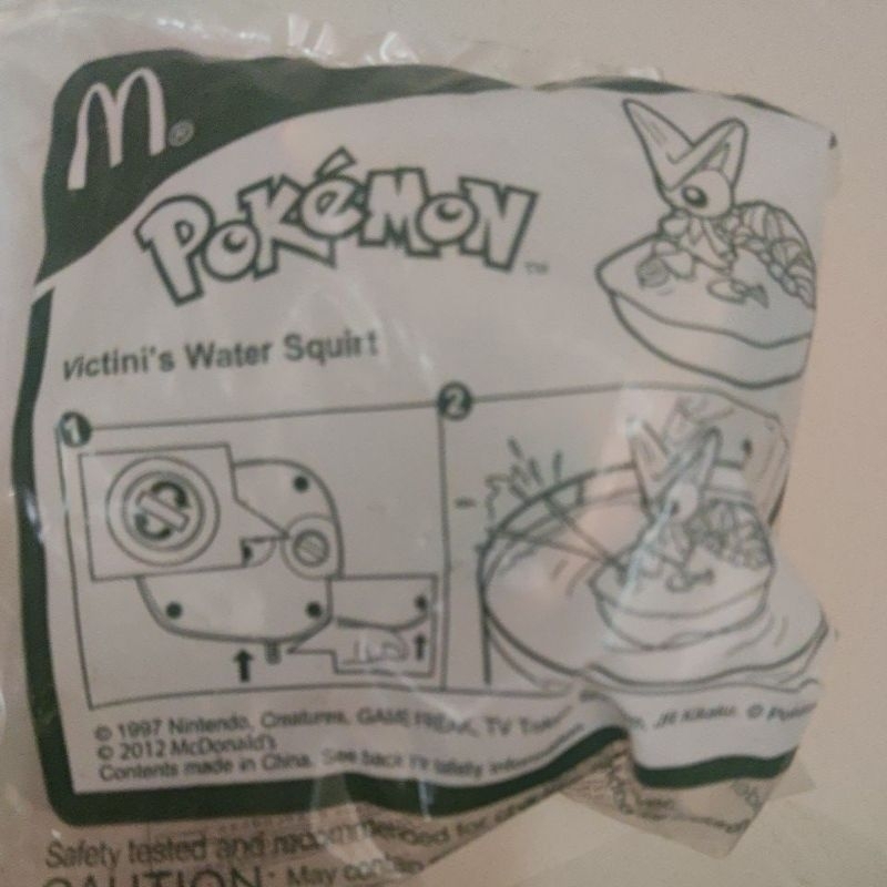 McDonald's McDonalds Mcd Happy Meal Toy 2012 Pokmon Speedy Splashy Water  Adventure | Shopee Singapore