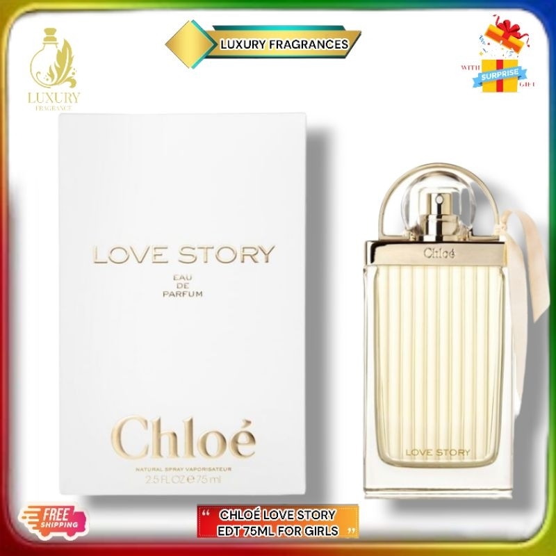 ÓŘĪ CHLOE LOVE STORY EDP 75ML FOR GIRLS(LONG LASTING 8-10 HOURS