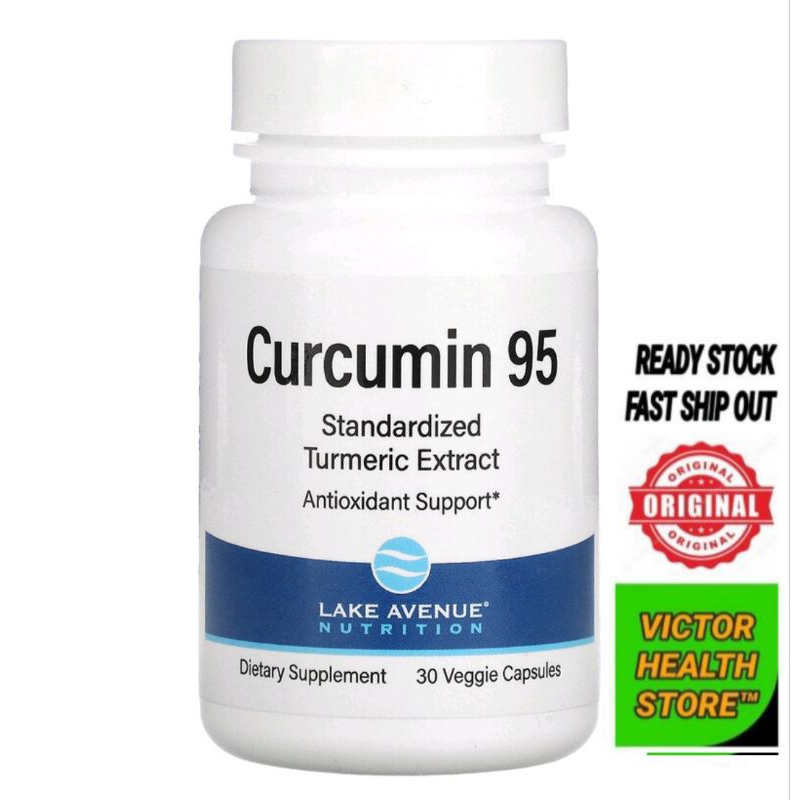 Curcumin 95, 500 Mg, 30 Veggie Capsules | Turmeric | Shopee Singapore