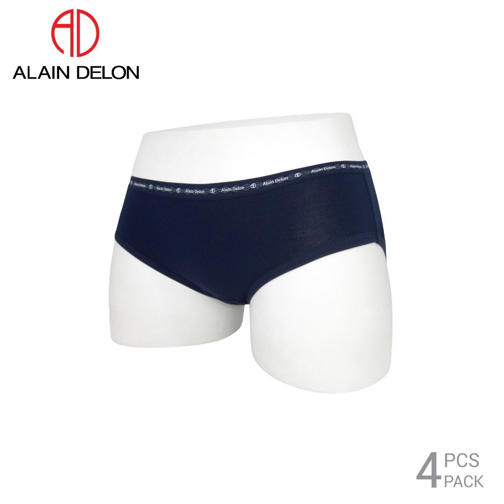 ALAIN DELON Women Bamboo Spandex Mini Underwear (4 Pcs) ADL20233-M4 ...