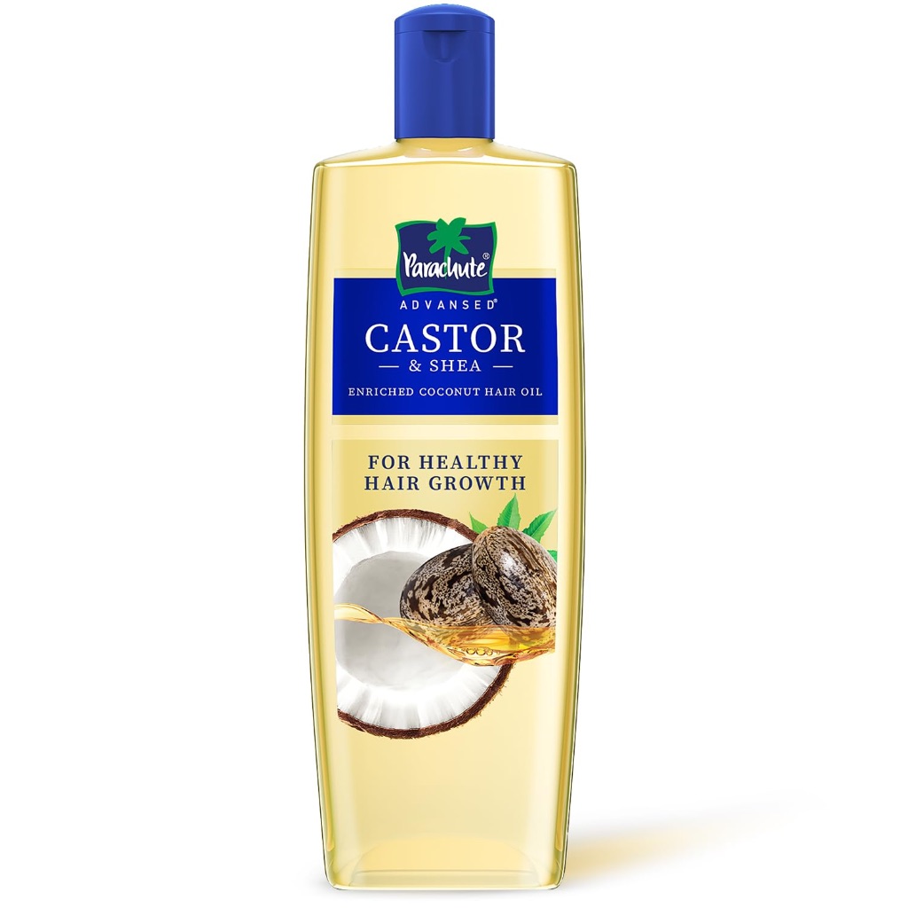 Parachute Advansed Castor & Sheaenriched Coconut Hair Oil Castor Hair Oil Power of Superfoods