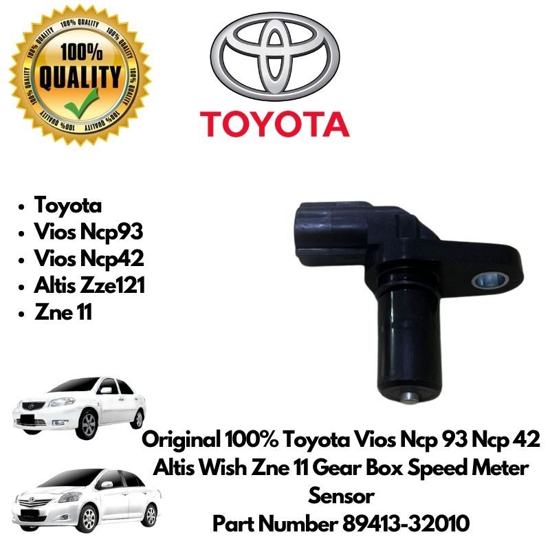 100% Toyota Vios Ncp 93 Ncp 42 Altis Wish Zne 11 Gear Box Speed Meter ...