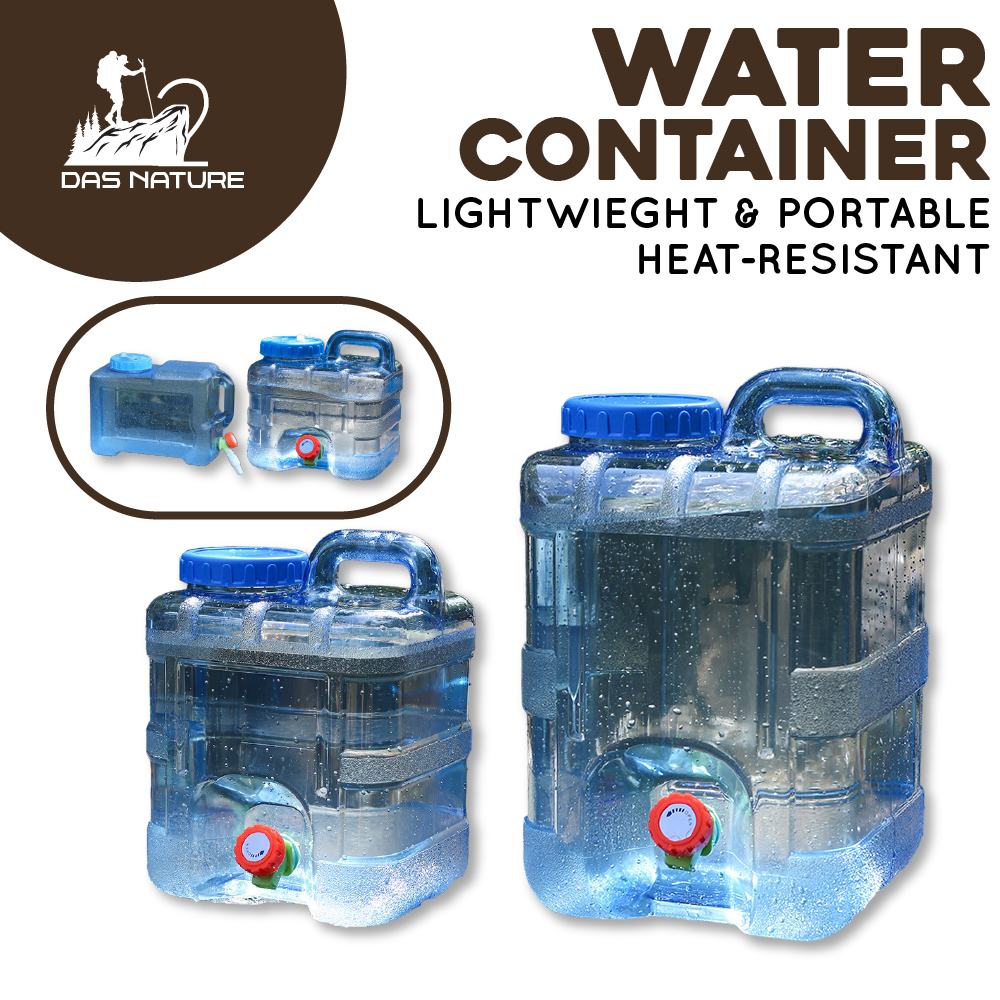 Outdoor Water Barrel Water Bucket Portable Bucket Portable Water Tank ...