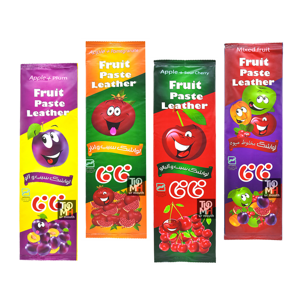 100gm FAFA Lavashak Fruits Paste Leather/ Fruit Sheet/ Persian Snack ...