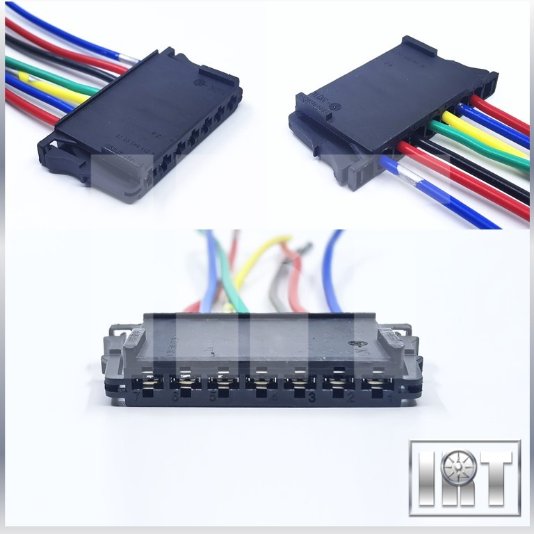 7 Pin Fusebox Socket Connector W204 C Class Mercedes Benz Soket Fuse ...