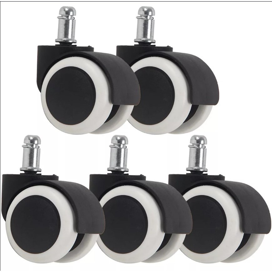 Office Chair Wheels 5 Pcs 2 Inch Office Chair Casters Heavy Duty ...