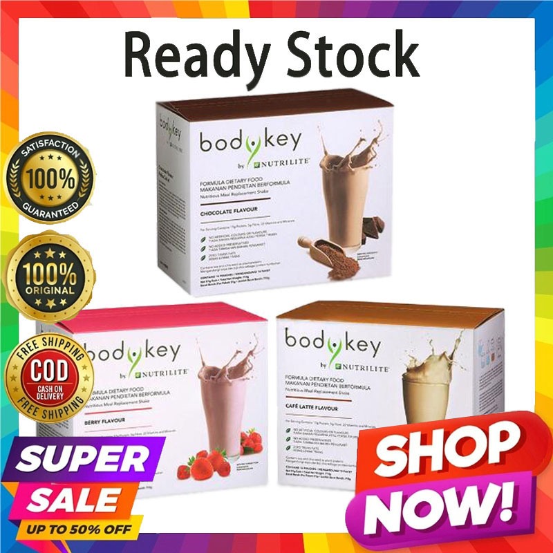 NEW Amway Nutrilite BodyKey Body Key Meal Replacement Shake slimfast ...