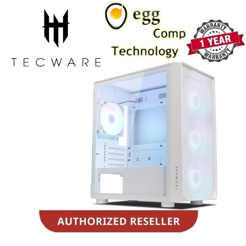 TECWARE FORGE M2 / FORGE M OMNI ARGB X3 FANS MATX GAMING DESKTOP CASE ...