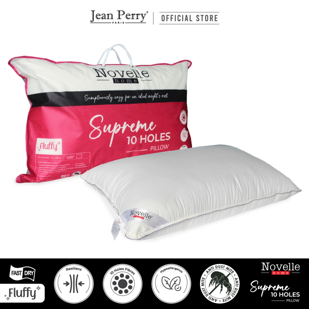 Novelle 10 holes polyester pillow sale