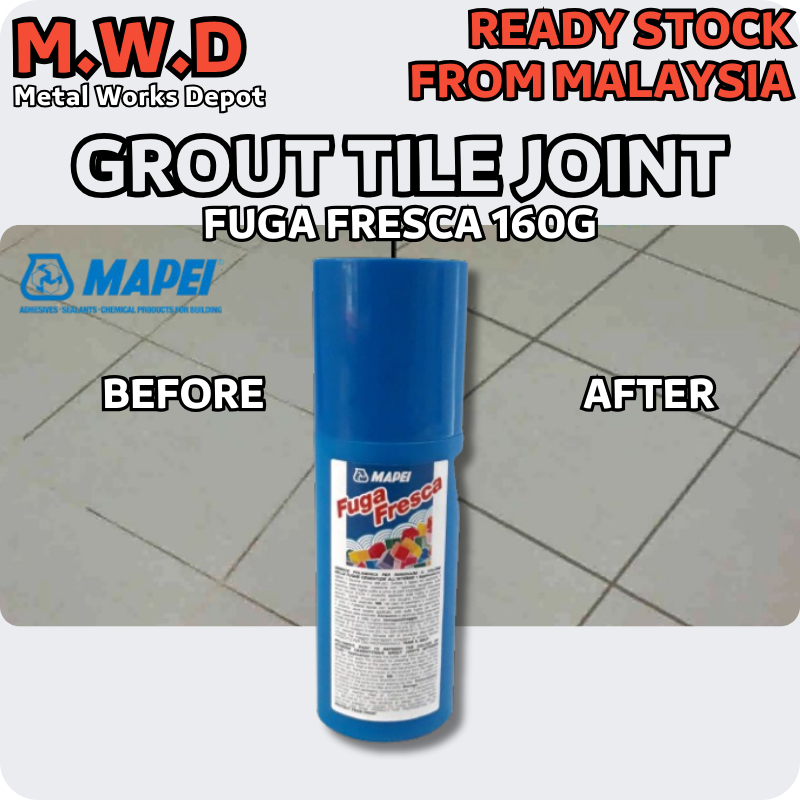 MAPEI Fuga Fresca 160g Grout Tile Joint Gap Filler | Shopee Singapore