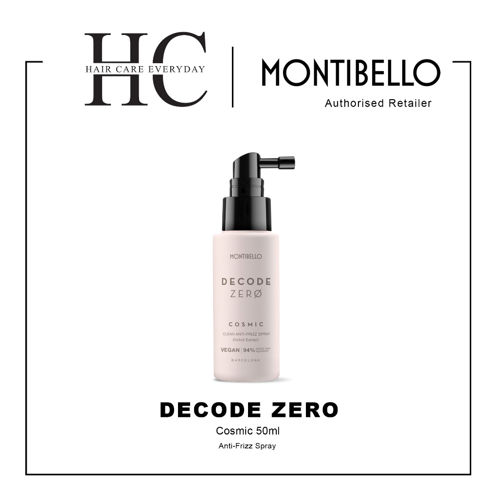 Montibello Decode Zero Cosmic Hair Styling 50ml ( Anti Frizz Spray ...