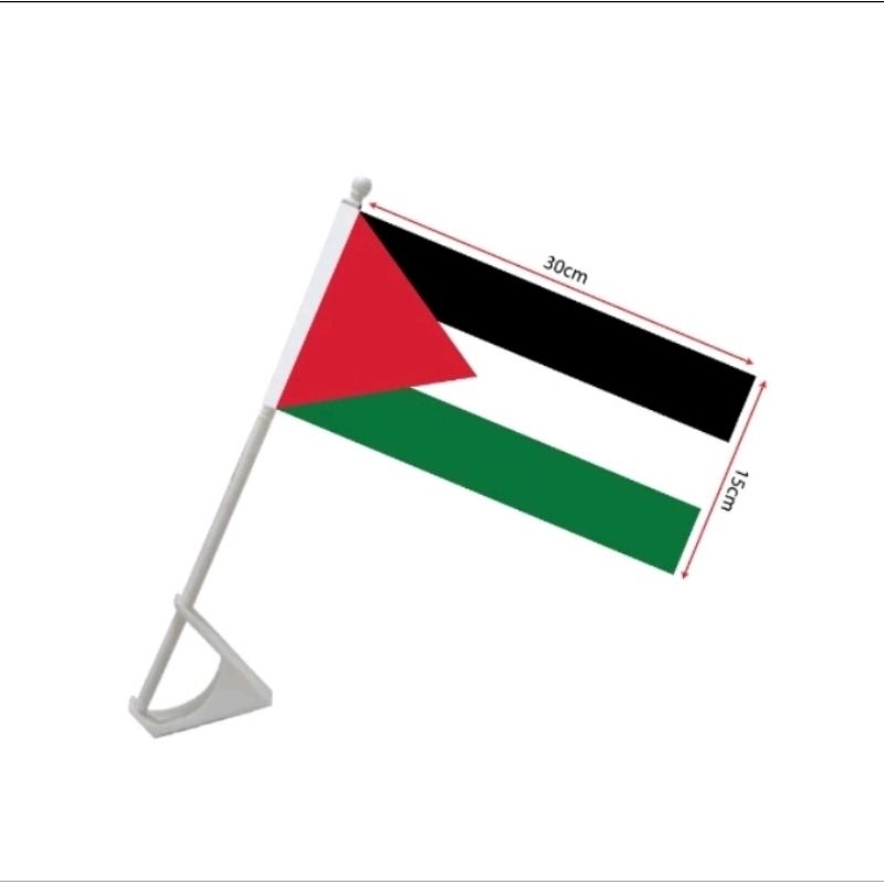 Palestine Car Flag, Wall Flag, Bendera Kereta Palestine | Shopee Singapore