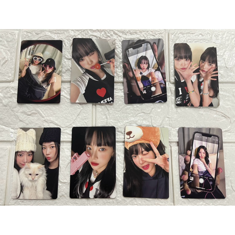 LE SSERAFIM Unforgiven Weverse Album Photocard PC Chaewon Sakura Kazuha ...